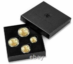 American Eagle 2021 Gold Proof Four-Coin Set 21EFN Confirmed FREE Overnight