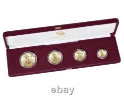 American Eagle 2021 Gold Proof Four-Coin Set 4 coin 2021. Item number 21EF