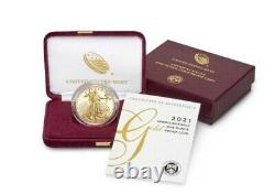 American Eagle 2021 One Ounce Gold Proof Coin. In hand! Sealed
