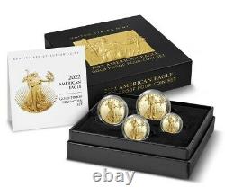 American Eagle 2022 Gold Proof Four-Coin Set In Stock 22EF