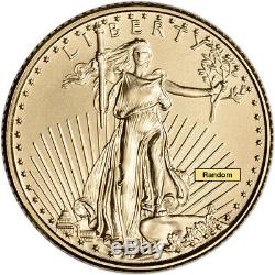 American Gold Eagle (1/10 oz) $5 BU Random Date