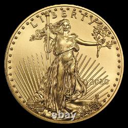 Ch/gem Bu 2020 1/2 Oz. $25 American Eagle Gold United States Coin