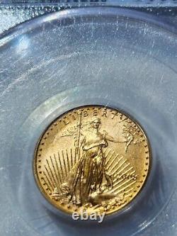 First Strike 2005 American Gold Eagle $5 1/10 oz PCGS Certified MS69 Gem UNC