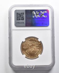 Genuine 1988 $10 American Gold Eagle 1/4 Oz Gold NGC 9752