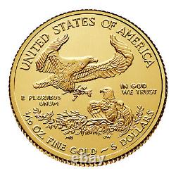 Gold American Eagle Random Date 1/10 oz