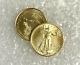 Lot Of 2 Gold 2023 Gold 1/10 Oz Gold American Eagle $5 Us Mint Gold Eagle Coins