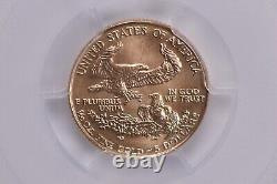 MS69 1986 $5 1/10 th Oz Gold American Eagle PCGS