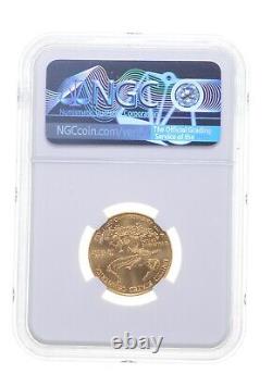 MS69 Mint Error 1998 $10 American Gold Eagle OBV Struck Thru Graded NGC 4093