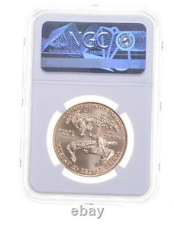MS70 1998 $50 1 Oz. Gold American Eagle Graded NGC 6673