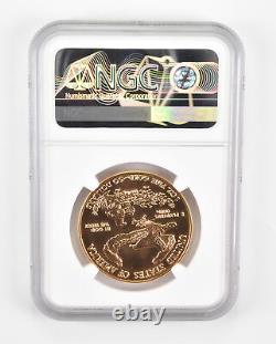 MS70 1998 $50 American Gold Eagle Graded NGC 0522