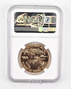 MS70 1998 $50 American Gold Eagle Graded NGC 0541