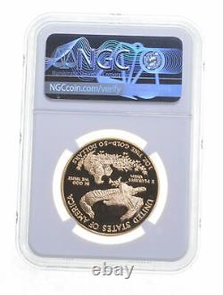 PF70 UCAM 2002-W $50 American Gold Eagle Graded NGC 5868