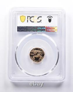 PR70 DCAM 2001-W $5 American Gold Eagle 1/10 Oz Gold PCGS 1446