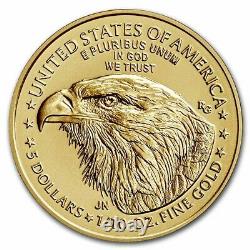 Pre-Sale 2021 1/10 oz American Gold Eagle MS-70 PCGS (FS, Type 2)