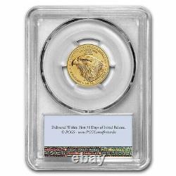 Pre-Sale 2021 1/4 oz American Gold Eagle MS-70 PCGS (FirstStrike, Type 2)