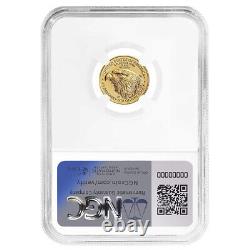 Presale 2024 $5 American Gold Eagle 1/10 oz NGC MS70 FDI First Label