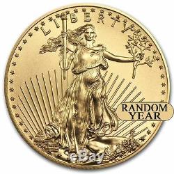 Random Year 1 oz Gold American Eagle Coin Brand New BU