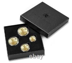 SEALED BOX IN HAND! American Eagle 2022 Gold Proof Four-Coin Set 22EF