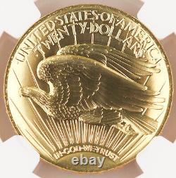 US 2009 $20 Ultra High Relief DOUBLE EAGLE 1 Oz 9999 GOLD Coin NGC MS70 UHR