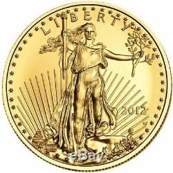 1 Oz Américaine Gold Eagle Coin (varié Année, Bu)