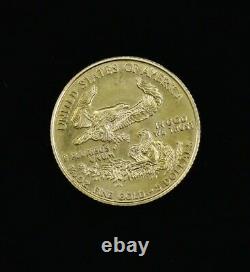 1986 $5 American Gold Eagle 1/10 Oz Bu Age86