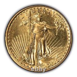 1986 G$10 1/4 Oz Gold American Eagle Basse Mintage Date Clé G1902