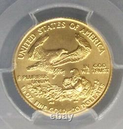 1986 Gold American Eagle 10 $ Pièce Pcgs Ms 69