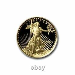 1986-présenté (année De Rando) 1/10 Oz 5 $ American Gold Eagle Proof Withogp