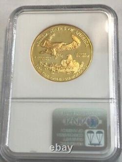 1986-w MCMLXXXVI 50 $ 1 Ozt Gemme Proof Gold American Eagle Ngc Pf69 Ultra Cameo #2