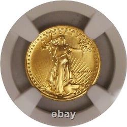 1987 $5 1/10 Oz American Gold Eagle Ngc Ms70 Gem Pièce Non Circulée