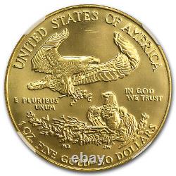 1988 1 Oz Gold American Eagle Ms-69 Ngc Sku #13982