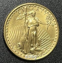 1988 Aigle américain en or, quart d'once troy ¼ ozt