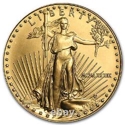 1989 1 Oz Gold American Eagle Bu (mcmlxxxix) Sku #7671