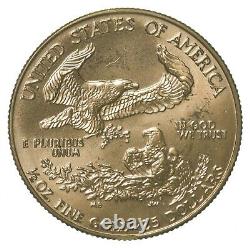 1989 10 dollars Aigle d'or américain 1/4 once d'or 6381
