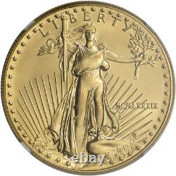 1989 American Gold Eagle (1 Oz) 50 $ Mbac Ms69