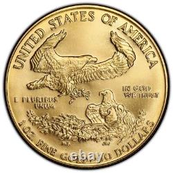 1989 Gold Eagle 1 Oz $50 Pcgs Ms69 Date Clé Faible Mintage American Gold Eagle Age