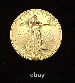 1990 50 $ American Gold Double Eagle 1 ONCE DATE DURE CHIFFRES ROMAINS
