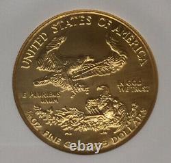1991 Gold Eagle 25 $ Pièce Ngc Ms 68