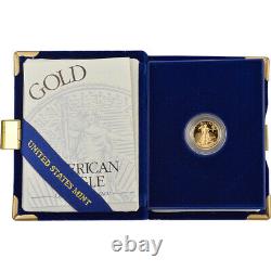 1994-w American Gold Eagle Proof (1/10 Oz) 5 $ En Ogp