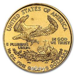 1995 1/10 oz Gold American Eagle BU SKU #4703
1995 1/10 oz Gold American Eagle BU SKU #4703
1995 1/10 once American Eagle en or BU SKU #4703
