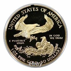 1995-w 10e Anniversaire American Gold Et Silver Eagle Proof Set