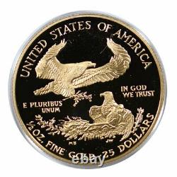 1995-w 10e Anniversaire American Gold Et Silver Eagle Proof Set