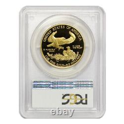 1995-w 1oz 50 $ Or American Eagle Pcgs Pr70 Dcam Deep Cameo Proof Bullion Coin