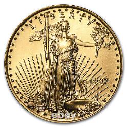1997 1/4 Oz Gold American Eagle Bu Sku #7434