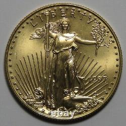 1997 $25 aigle d'or américain 1/2 once AGE