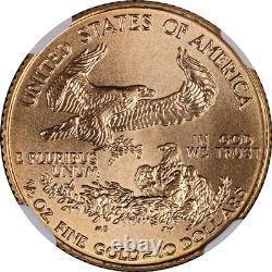 1999 Aigle d'or américain de 10 $ NGC MS70 Étiquette brune EN STOCK