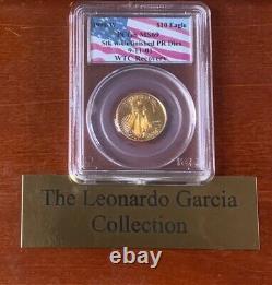 1999 W 10 $ American Gold Eagle Pcgs Ms-69 Wtc Recovery Infinised Proof Dies