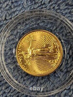 2000 1/10 oz Gold American Eagle 
2000 Aigle Américain en Or de 1/10 oz