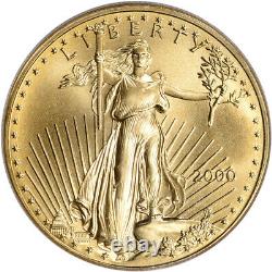 2000 American Gold Eagle 1 Oz 50 $ Pcgs Ms69