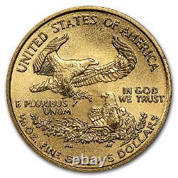 2003 1/10 Oz Gold American Eagle Bu Sku #4704